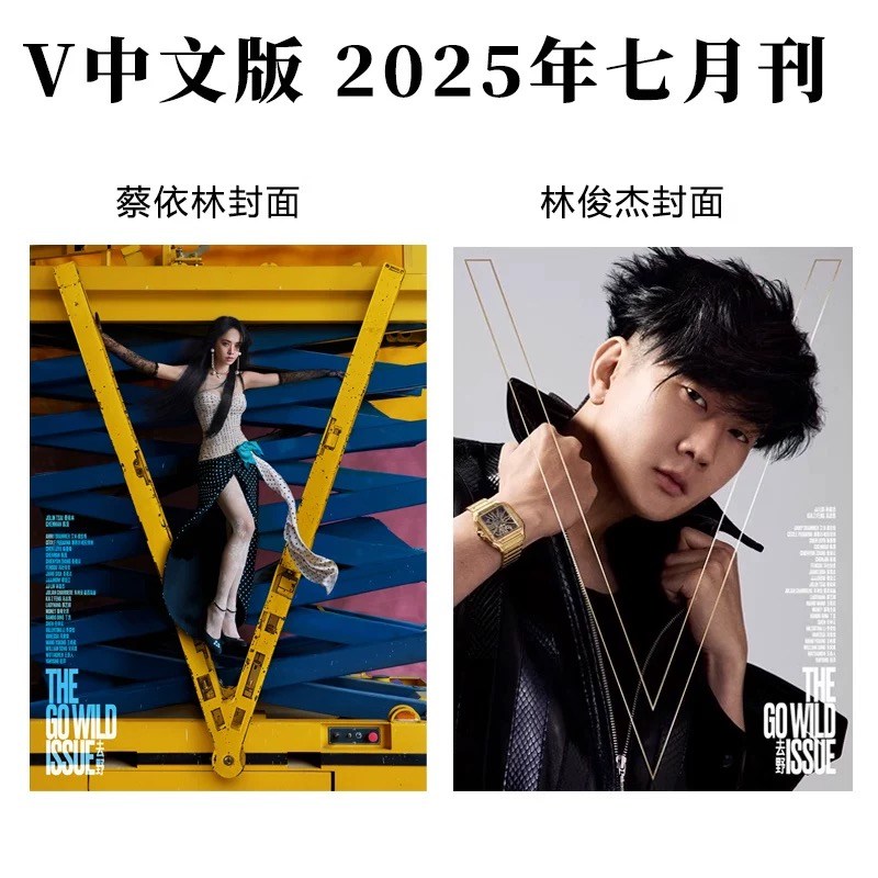 计入销量 V中文版 7月蔡依林/林俊杰封面 宋佳/张柏芝/文淇封面/郑秀文/刘诗诗/唐嫣封面 V虹中文版杂志 刘诗诗/鹿晗&高瀚宇封面