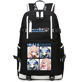 2025少女前线周边404小队HK416指挥官周边男学生书包双肩背包大容