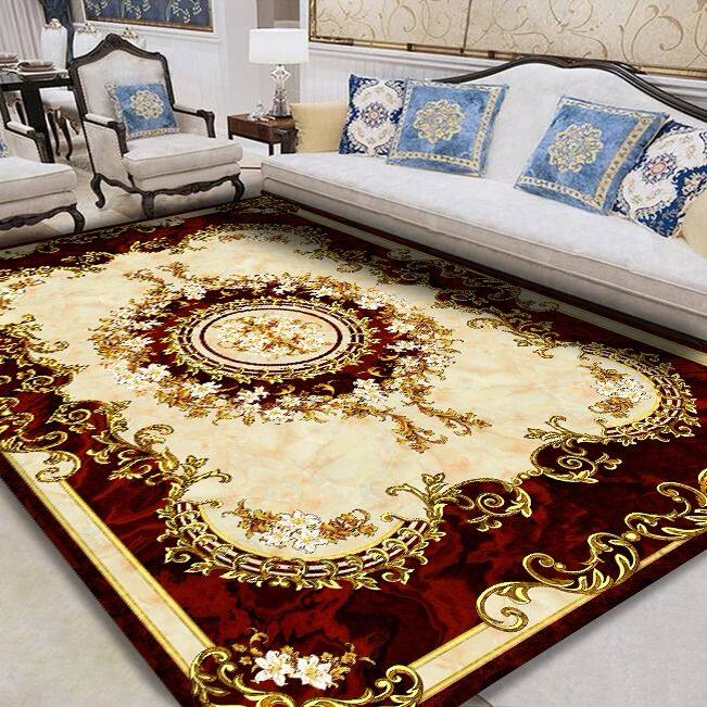 2025欧式大地毯客厅沙发茶几垫子房间卧室满铺家用现代简约可爱机