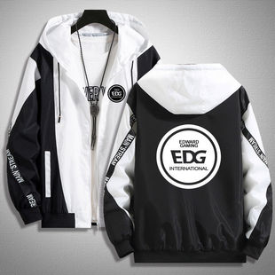 EDG联名队服周边卫衣服游戏潮流夹克男女青少年春秋冬季休闲外套