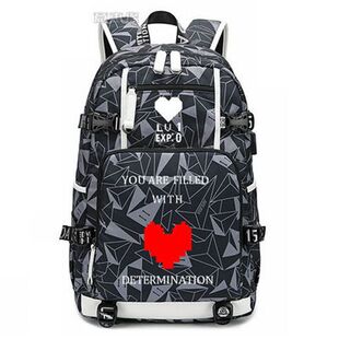 传说之下书包 学生骷髅兄弟电脑双肩背包 Undertale游戏周边sans