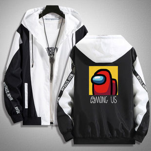 2024游戏Among Us周边外套在我们当中卫衣秋冬夹克动漫二次元学生