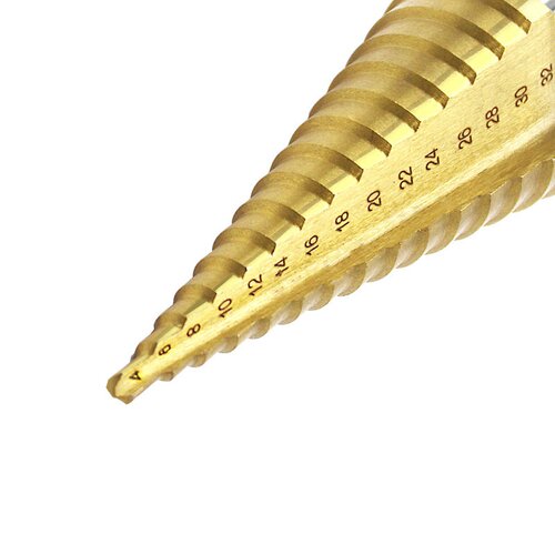 新品42b41材质六角柄阶梯钻/宝塔钻头/麻花钻头钢板开孔器4-32单