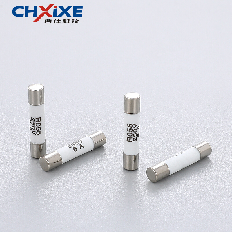 极速。RO55陶瓷保险丝管5q*25 5x25MM熔断芯子0.5A1A3A6A8A10A