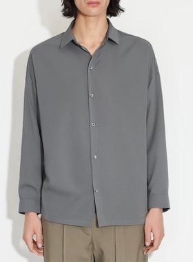 2025秋季潮痞休闲衬衣男