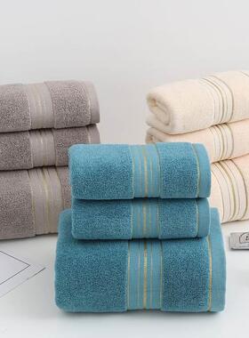 Luxury Hotel White Bath Towel Set Large Thick Towels 浴巾3件