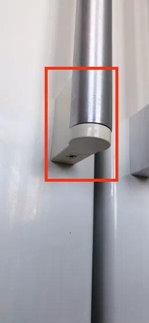 适用于西门子博世对开门冰箱门把手塑料卡扣 固定件支架