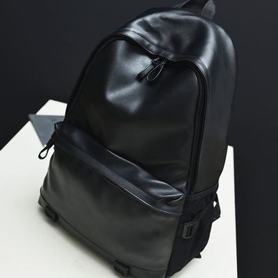 时尚潮流背包 men women pu leather backpack school bags boys