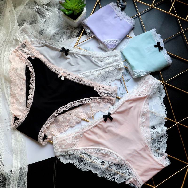 Panties Woman Underwear Sexy Lace Breathable Soft Lingerie