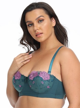 Bra Women 110C Big size brassiere half cup Underwear 文胸