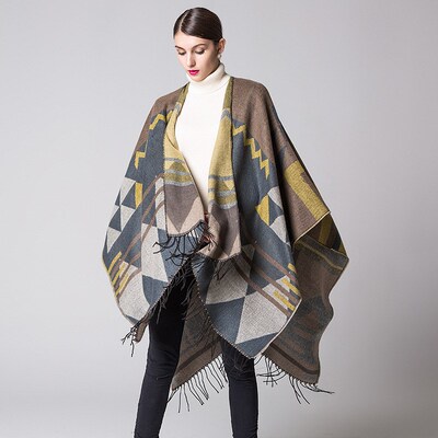 Bohemian tassel lengthened and thickened ethnic travel split