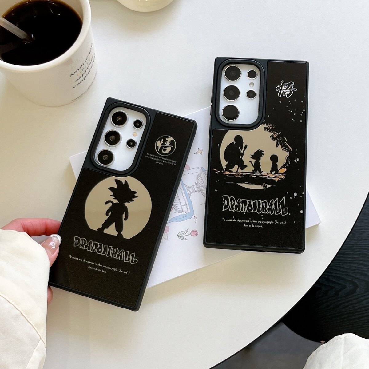 苹果三星七龙珠悟空镜面磁吸卡通