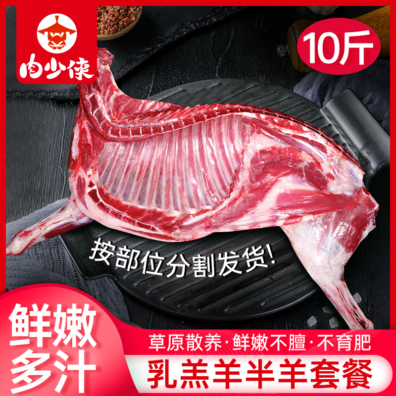 羊肉新鲜现杀半只羊10斤