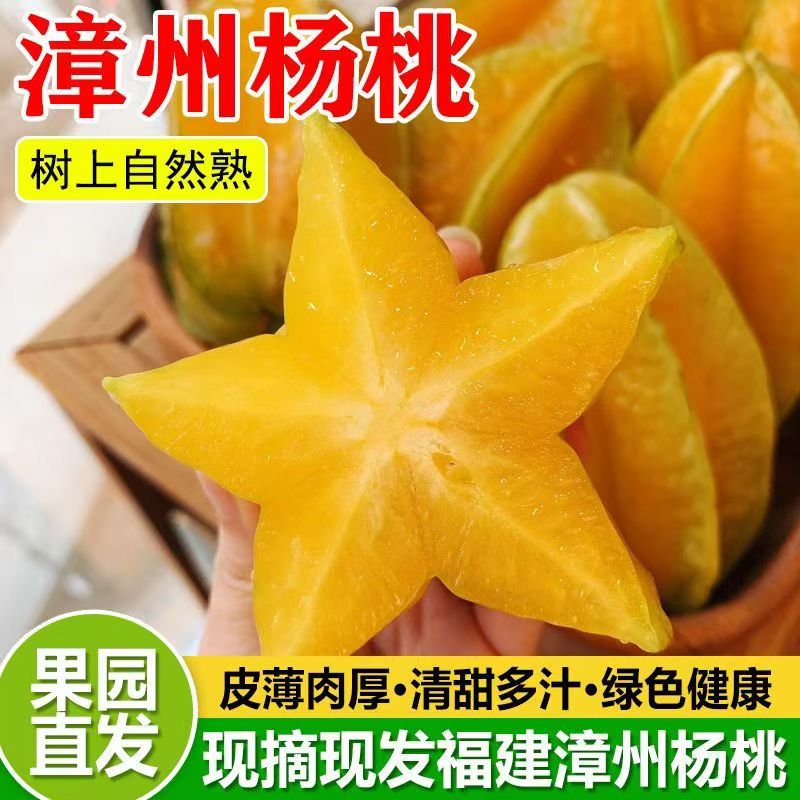 杨桃新鲜水果当季水果洋桃精选热带水果降火红龙杨桃樱桃黄桃罕见