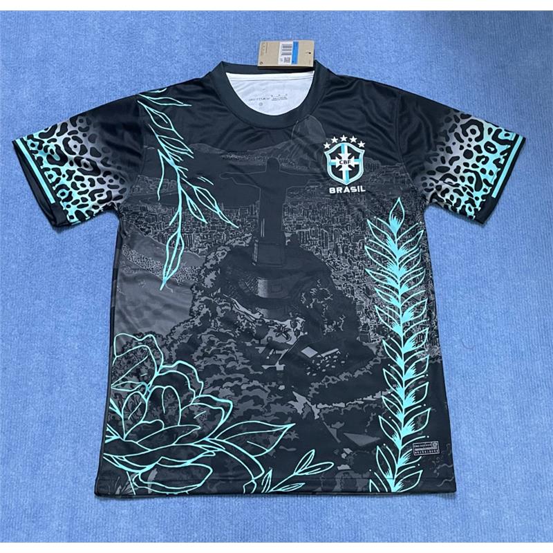 thumbnail for La Liga 2526 La Liga Brazil Team Jersey Special Edition Jesus Edition Cross-border Football Jersey Factory Direct Supply