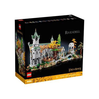 乐高10316指环王霍比特人魔戒幽谷瑞文戴尔城堡积木益智玩具拼装