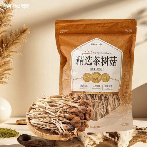 湖心泉精选茶树菇100g/袋