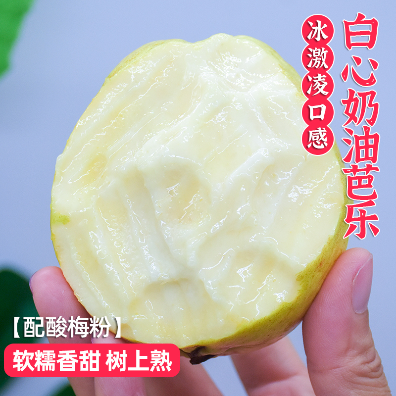 软糯香甜白心芭乐坏果包赔