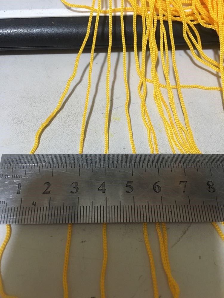 合格证商标绳金黄色吊牌线吊卡绳金色吊穗绳商标服装吊牌绳520米