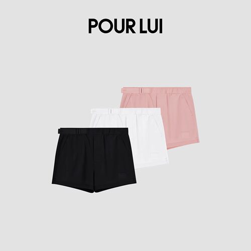 璞履纯色沙滩裤POURLUI