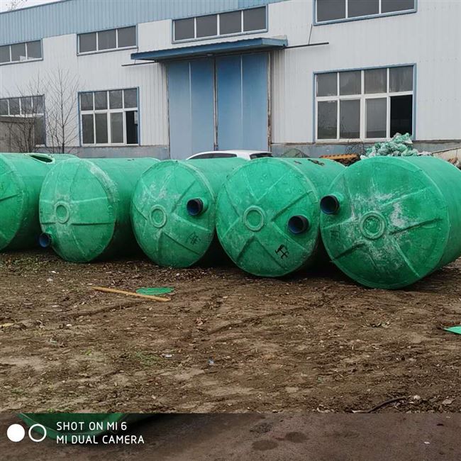 定制缠绕玻璃钢化粪池农村改造防腐池家用防渗抽粪化粪池排污池