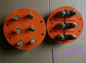 。Y2系列电动机接线柱 接线板 Y2-355-400型圆柱 KM20全铜柱螺丝