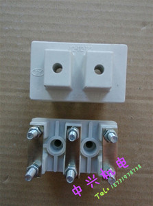 。Y2系列112-132电o动机接线柱 接线板 螺丝杆直径5mm 白色国标柱