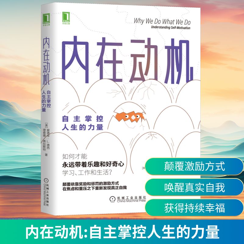 内在动机 自主掌控人生的力量 机械工业出版社 (美)爱德华·L.德西,(美)理查德·弗拉斯特 著 王正林 译 心理学