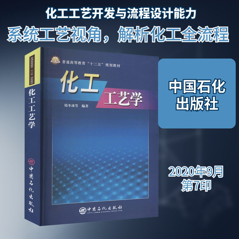 化工工艺学 中国石化出版社 韩冬冰 等 编 化学工业
