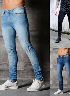 Denim Trousers pants for men Jeans Formal Summer Plus Size