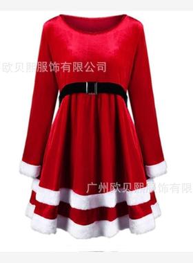 Christmas Costume Women Party Clothes Winter Snowman Top