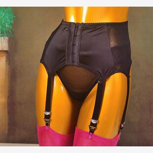 adjustable buckle Garter belts stocki Satin underwear metal