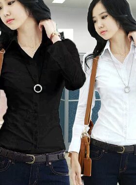 Clothes Ladies Blouse Tops For Women Shirt Shirts white lady