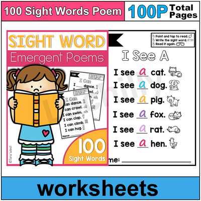 100SightWordPoemsn