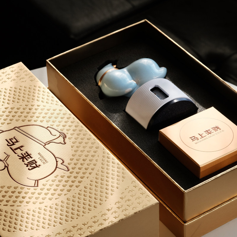 【618抢先购】祥云唐马香氛能量扩香器 | 蓝色粉色香薰创意礼