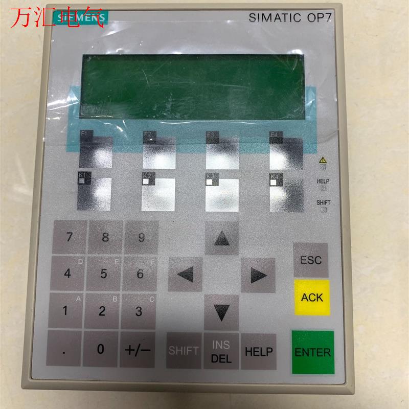 西门子OP7人机界面6AV3607-1JC00-0AX1 原(议价)