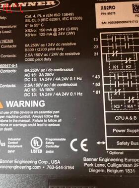 邦纳控制器模块   XS2Ro数量10多个订货号85075全(议价)