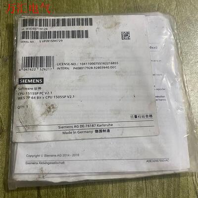 西门子plc 1515sp配件。A5E40719124,(议价)