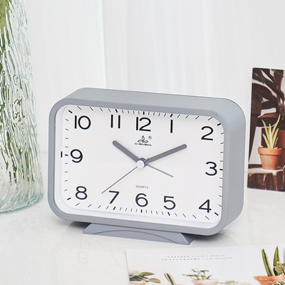 新款简约闹钟糖果多彩时钟儿童钟表桌面学习考研时钟