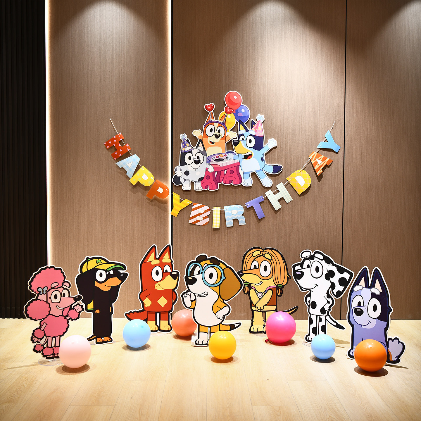 布鲁伊宝宝3岁生日场景布置气球kt板定制儿童男孩女孩卡通派对,节庆用品/礼品,装扮布置套餐,淘宝优惠券,粉丝福利购,淘宝优惠卷