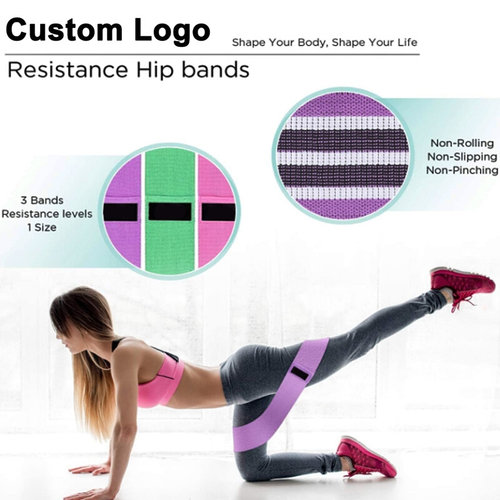 Hip Yoga Resistance bands Fitness band Exercise equipment 20