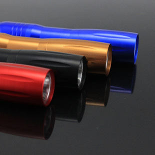 手电筒铝合金5号电池便携式强光手电礼品led户外探照灯