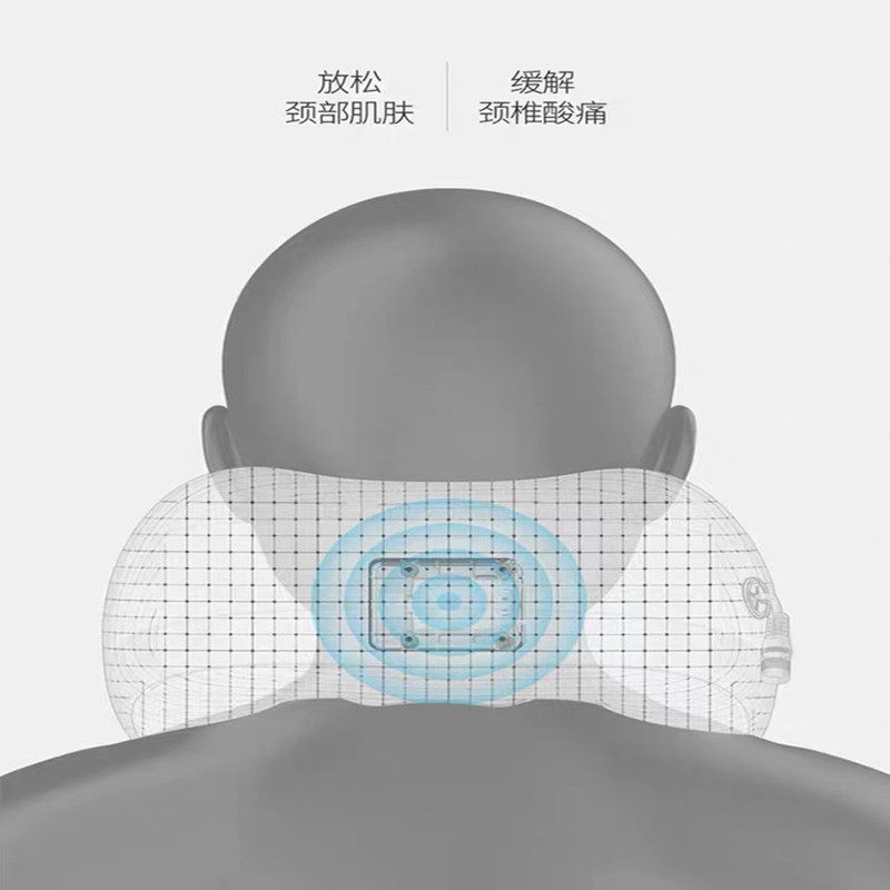 u型枕头多功能电动肩颈椎脖子颈部家用外带颈肩按摩器车载护颈仪