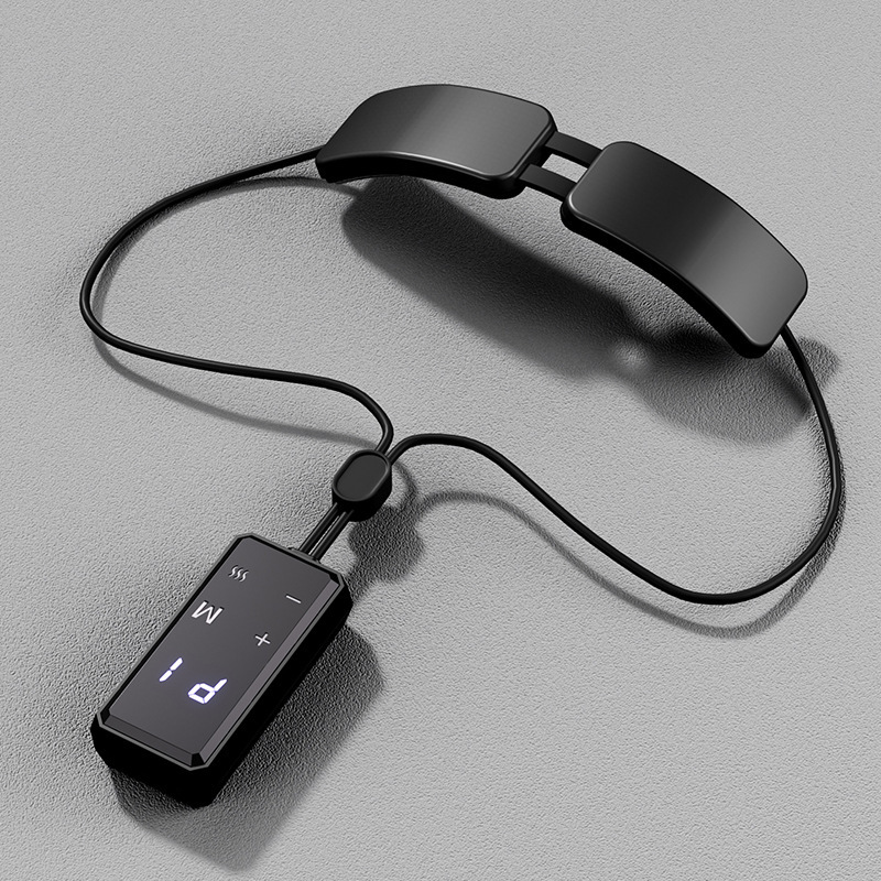 新款颈椎按摩器迷你肩颈部脉冲护颈仪吊坠挂脖颈椎按摩仪