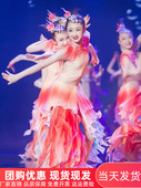 鱼儿欢歌舞蹈服儿童云波里锦鲤跃表演服小荷风采唧唧鱼儿跃舞蹈服