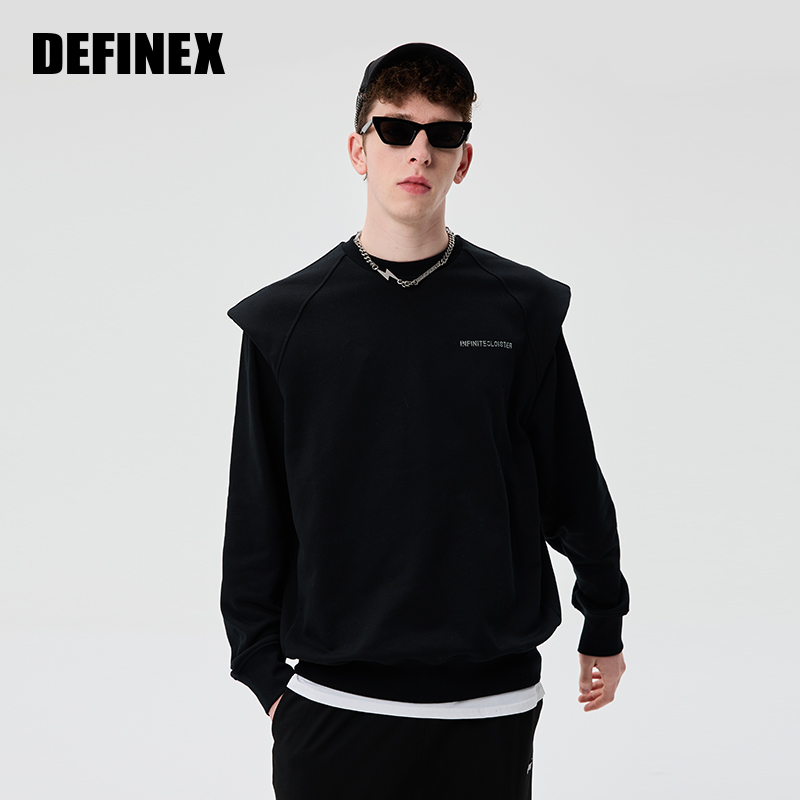 DEFINEX潮牌春季新品胸前烫钻