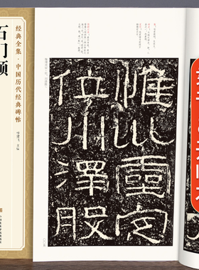 经典全集《石门颂》中国历代碑帖 隶书书法毛笔字帖入门教程成人初学者古帖练习精选临摹培训教材中国美院出版社 杨建飞主编