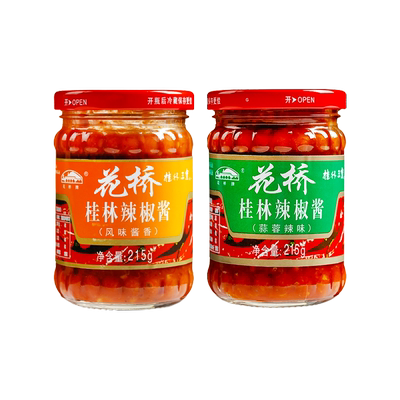 花桥桂林辣椒酱广西特产拌饭