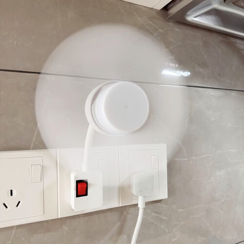厨房家用卫生间电风扇小型插座式