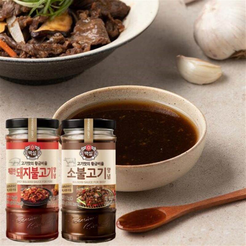 正宗韩国白雪传统腌肉酱料烤牛肉腌料韩式烤猪肉腌料290g